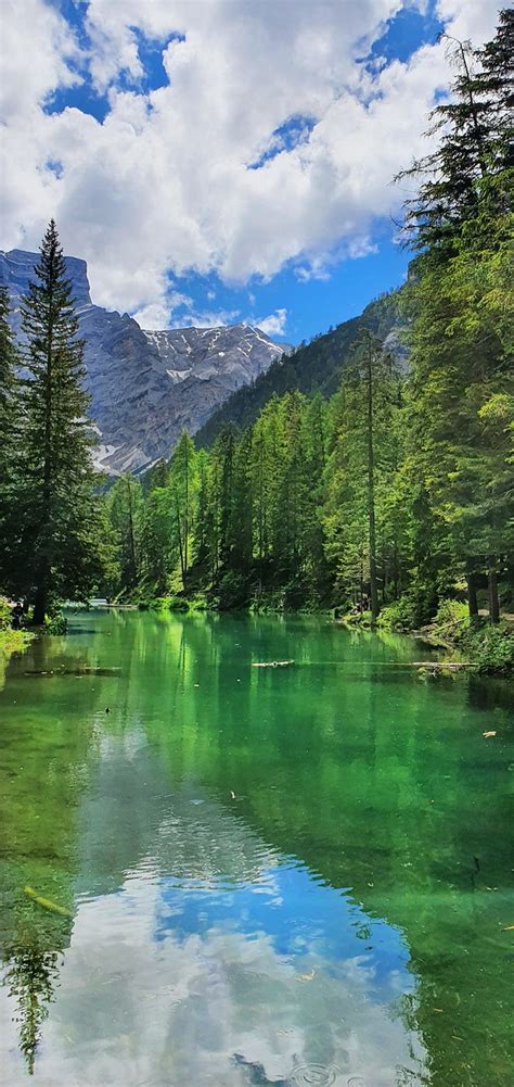 Lago Montanhas Dolomitas Foto Gratuita No Pixabay