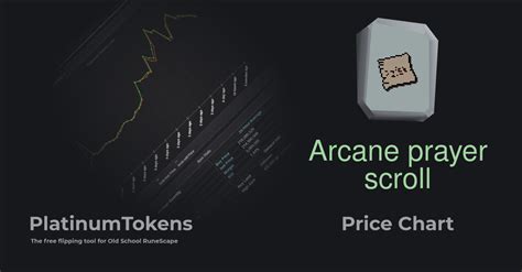 Arcane prayer scroll - Platinum Tokens