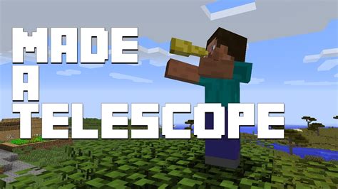 Minecraft Telescope Build