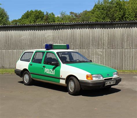 Ford Sierra Turnier Polizei Motorsport Club Marburg 1990 E V