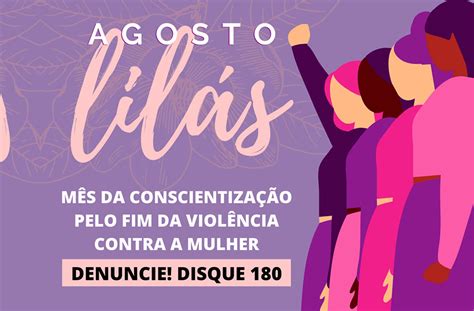 AGOSTO LILÁS FETIESC adere ao Agosto Lilás pelo fim da violência