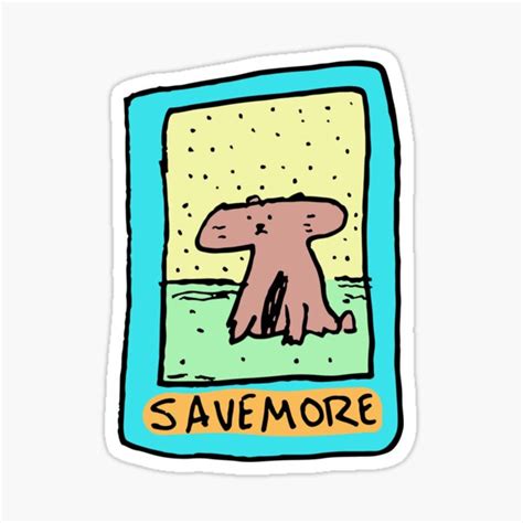 "Savemore LOGO" Sticker by braedenlong | Redbubble