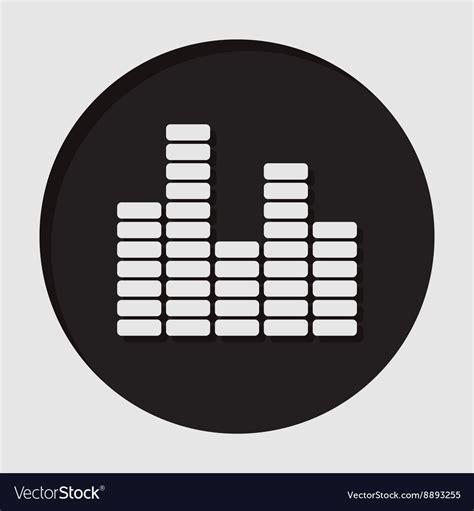 Information Icon Equalizer Symbol Royalty Free Vector