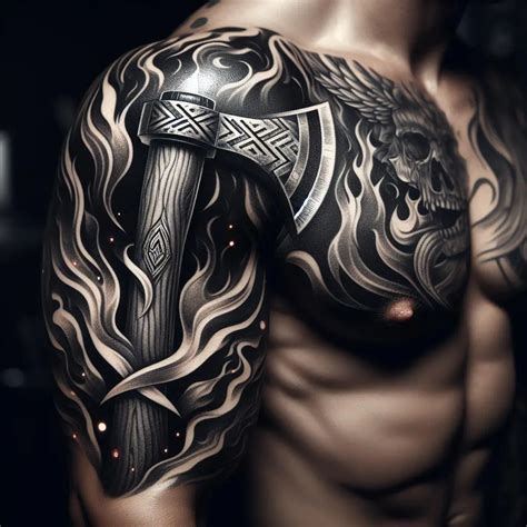 Axe Tattoo: Chopping Through the Norms with Inked Artistry - Your Own ...