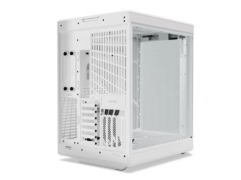 HYTE Y70 Touch Dual Chamber Mid Tower ATX Case With Touchscreen Snow