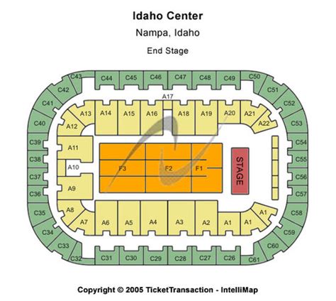 Ford Idaho Center Arena Seating Chart