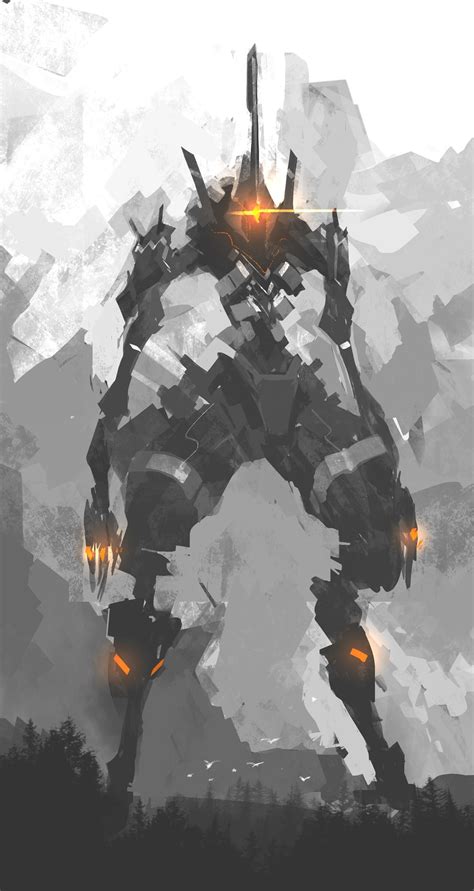 Artstation Strider Bot Bernard Chan Graphisches Design Robot Design