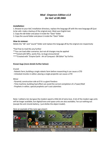 Images - Emperor Edition v1 mod for Empire Earth - ModDB