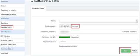 [es] Crear Una Base De Datos En Ispconfig Soporte Planisys