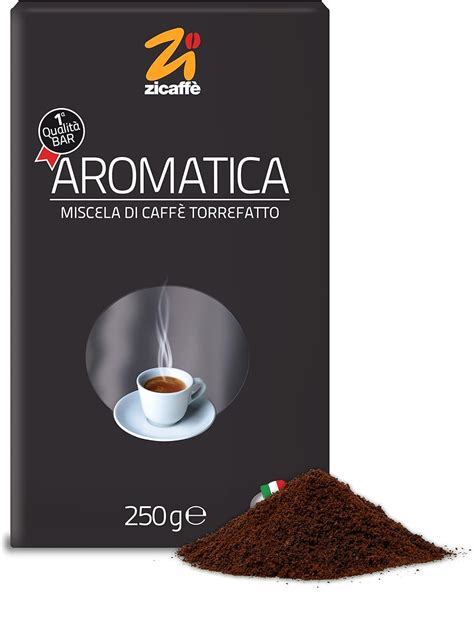 Zicaffè Caffè Macinato Per Espresso e Moka Aromatica 6x250gr