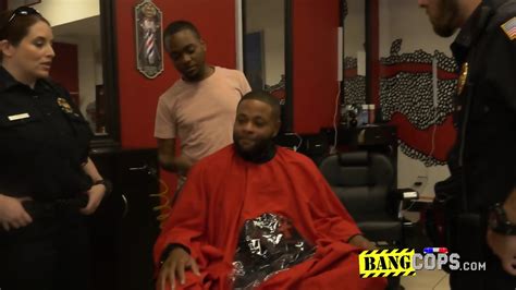 Shake Your Booty At The Barbershop With That BBC Inside Your Pussy