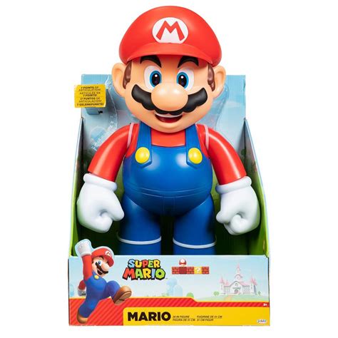 Boneco Articulado - Super Mario - Mario - 52 cm - Candide