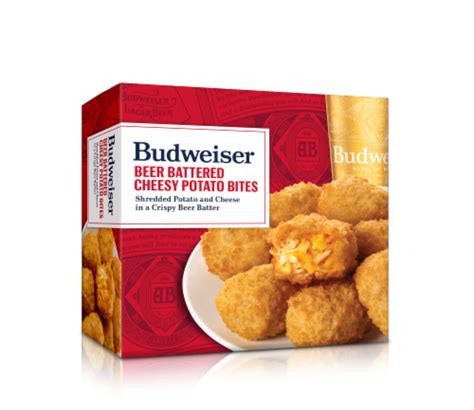 Budweiser Beer Battered Cheesy Potato Bites Oz King Soopers