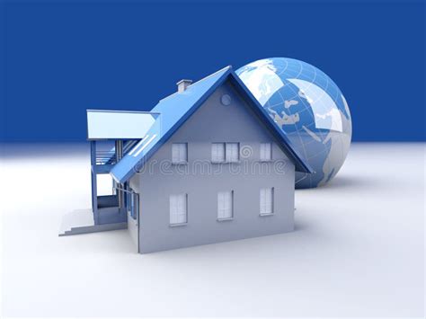 Global Real Estate stock illustration. Illustration of emigrate - 21169175 