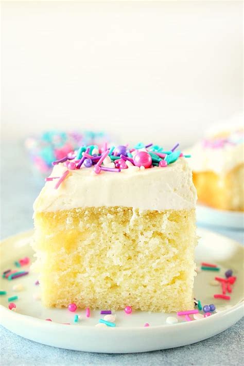 Homemade Vanilla Cake Recipe Without Milk - mynameisdebra