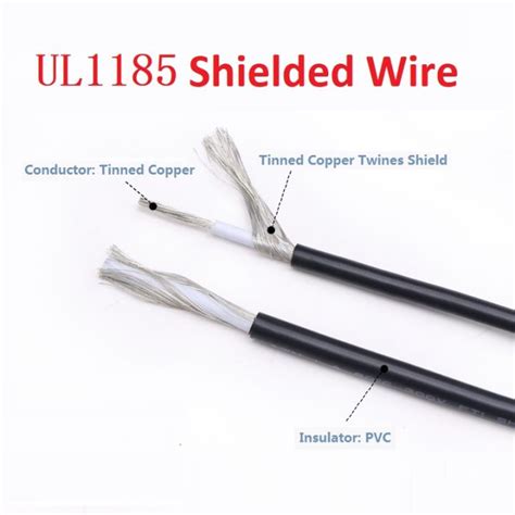 Ul Shielded Wire Channel Audio Single Core Awg Awg Awg Awg