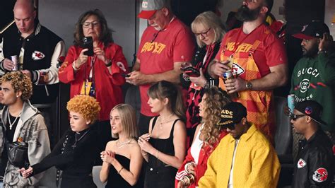 Celebrities At The Super Bowl 2024: Photos of Hailey Bieber, Taylor