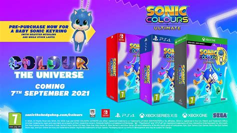 Sonic Colours Ultimate Limited Edition - Collector's Editions