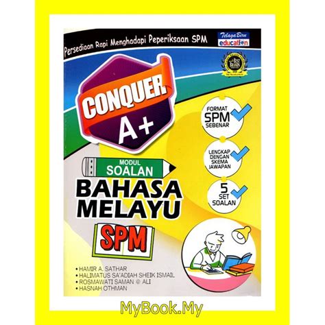 MyB Buku Latihan Modul Soalan Bahasa Melayu Tingkatan 4 5 SPM Telaga