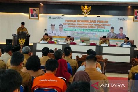 Pemkab Rejang Lebong Susun Arah Kebijakan Pembangunan 20 Tahunan