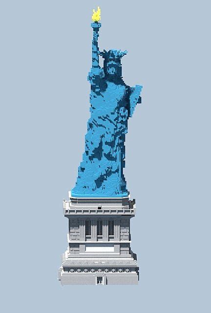 Statue of Liberty Minecraft Map