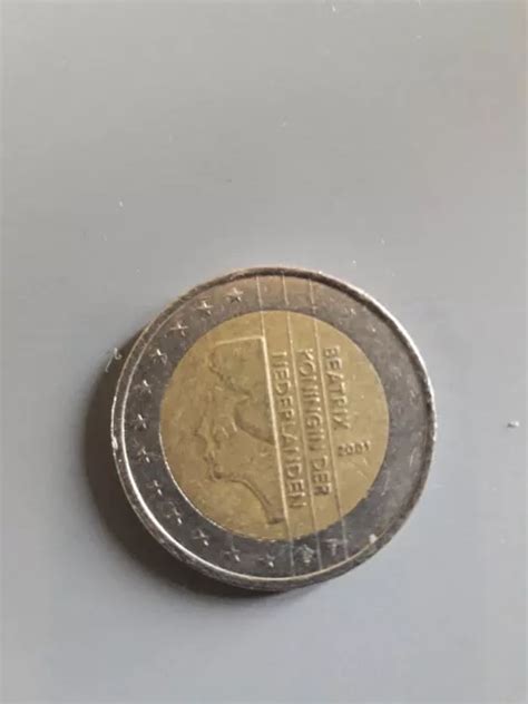 Piece De Euros Rare Beatrix Koningin Der Nederlanden Eur