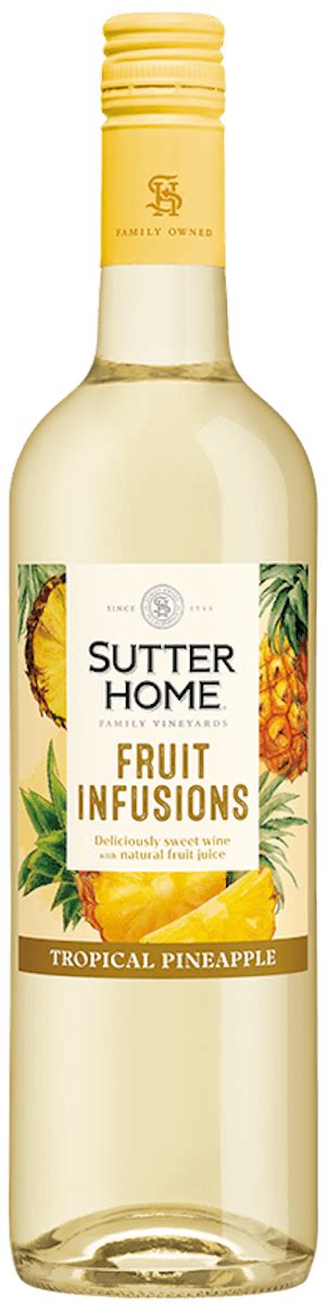 Sutter Home Fruit Infusion Pineapple Ml Bremers Wine And Liquor