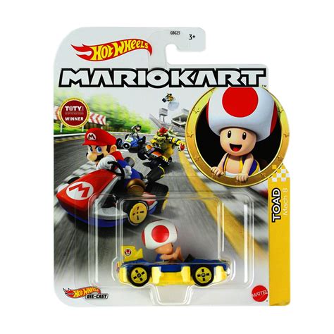 Hot Wheels Mario Kart Toad Hdb Mattel Mattel Brinquedos E