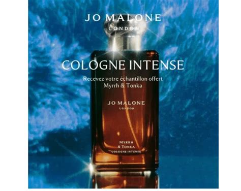 Échantillon gratuit de la Cologne Intense favorite Myrrh Tonka de Jo