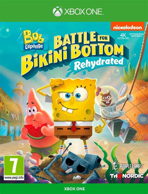 SpongeBob Schwammkopf Kampf Um Bikini Bottom Rehydrated Xbox One Game Amazon De Games