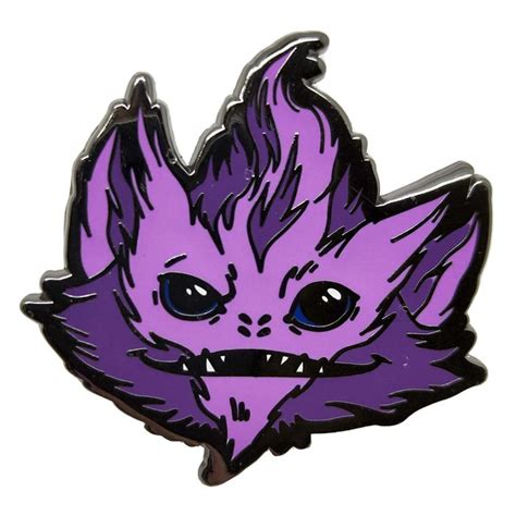 Starfinder Skittermander Pin - Purple – Behold Games