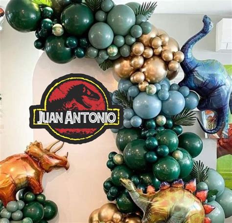 Jurassic World Big Decor D Cor Jurassic World Anniversaire Etsy France