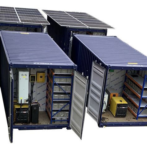 20ft 40ft Container Solar Powered Container Cold Room For Seafood