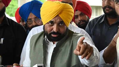 Punjab Cm Bhagwant Singh Mann Aap To Win All Lok Sabha Seats No