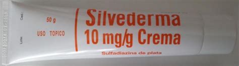 Silvederma Creme Sulfadiazina De Prata10mgg Bisnaga 50gr