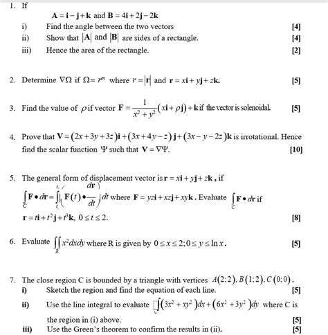 Solved Ai−jk And B4i2j−2k I Find The Angle Between The