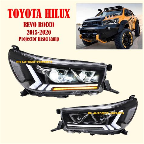 Vland Toyota Hilux Revo Rocco Projector Headlamp Led