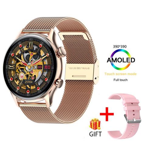 Nfc Smartwatch Erkekler Amoled Hd Ekran Her Zaman Bluetooth A R