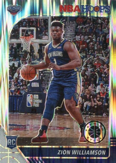 Zion Williamson Hoops Premium Stock Flash Price Guide