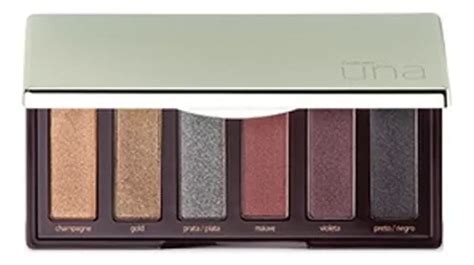 Paleta Palette De Sombras 6 Tonos Una Natura Envío gratis