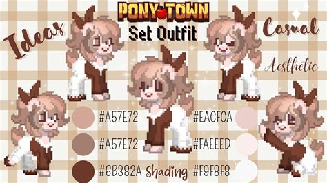 Top 78+ pony town outfit ideas tutorial đẹp nhất - Co-Created English