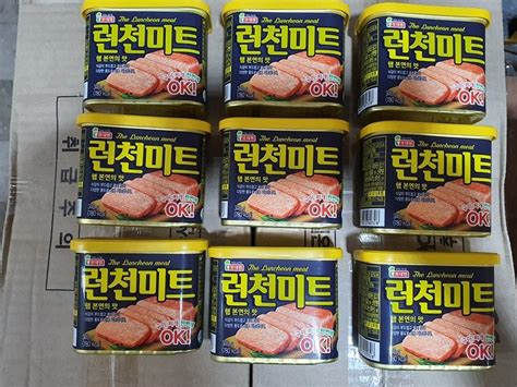 KOREAN Lotte Luncheon Meat 340g Food Drinks Packaged Instant Food