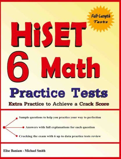 Hiset Math Comprehensive Exercise Book Abundant Math Skill Building