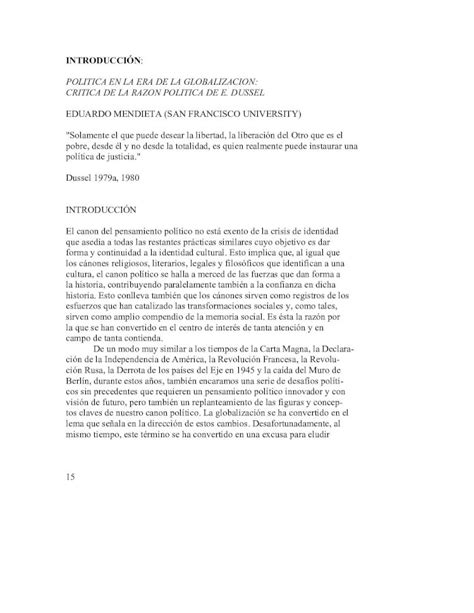 PDF INTRODUCCIÓN IFIL sentaran para el pensamiento político en la