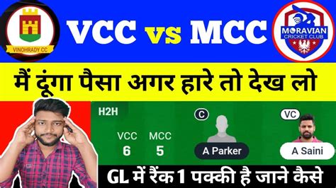 Vcc Vs Mcc Dream Vcc Vs Mcc Dream Prediction Vcc Vs Mcc Ecs T