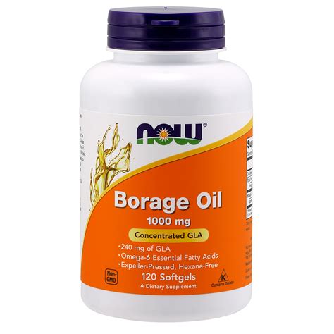 Buy Borage Oil 1000mg - 120 softgels Online in Canada | Spectrum ...