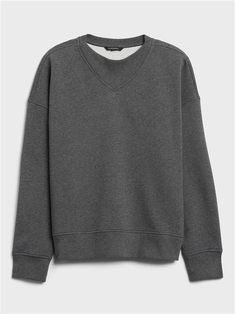 Crew Neck Sweatshirt Banana Republic