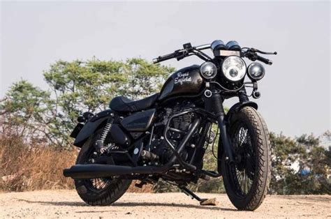 This Modified Royal Enfield Thunderbird Is All Muscle