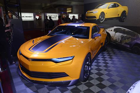 Transformers 4 Camaro Concept And Corvette Stingray Make Sema Showing