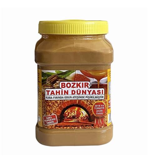 Bozkırım Bozkır Tahini Kepeksiz Tahin Plastik Kutu 935gr OnuAl Fiyat